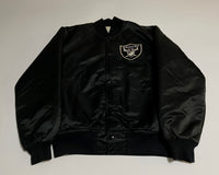 90s vintage RAIDERS STARTER varsity jacket M