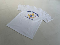 Vintage FreeMason Pocket T shirt White