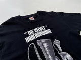 90s Vintage The Velvet UnderGround T-shirt L Black