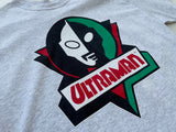 90s Vintage ULTRA MAN T-shirt Gray