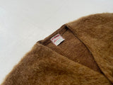 50s McGregor PowderSnow Mohair Cardigan L GoldenBrown