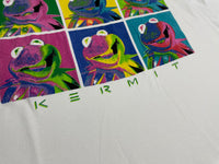 90s vintage “Andy Warhol Karmit”Tshirt L