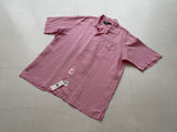 90s Vintage RalphLauren CALDWELL OpenCollar Shirt L Pink Deadstock