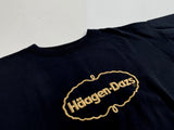 90s Vintage Haagen Dazs Sweater Black L