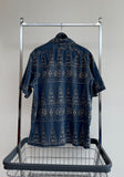 90s Vintage Polo RalphLauren CLAYTON “Striped Paisley”Opencollar Shirt L