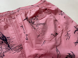 Vintage Polo Sport Fishing Swim Shorts XL Pink