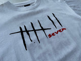 90s Vintage Se7en Seven Deadly Sins T-shirt XL White