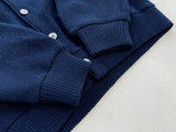 60s Vintage PLAYBOY Aclyric Wool Cardigan Navy