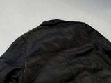 90s RalphLauren Leather CarCoat L