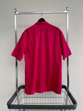 90s Vintage RalphLauren CALDWELL OpenCollar Shirt S NeonPink