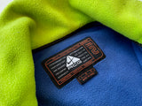 90s NIKe ACG Fleece Jacket L Blue&Black