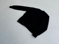 60s Vintage 100%Kid Mohair Cardigan Black M