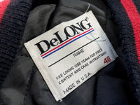 90s Delong Varsity Jacket 48 Navy