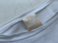 90s Vintage Yingyang T-shirt XL White Asis