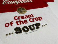 80s Campbell soup Tshirt with piggybank XXL deadstock