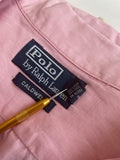 90s Vintage RalphLauren CALDWELL OpenCollar Shirt L Pink