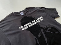 Vintage PulpFiction “Silhouette” T-shirt L Gray