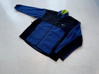 90s NIKe ACG Fleece Jacket L Blue&Black