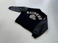 90s Vintage Raiders ChalkLine Varsity Jacket XL