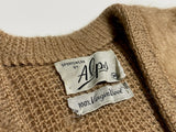 50s Alps Mohair cardigan Ivory M