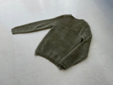 60s CAMPUS Mohair Cardigan L SilverGray