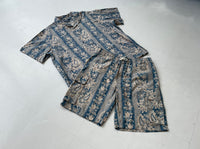 90s Vintage RalphLauren “Striped Paisley”Shorts 34