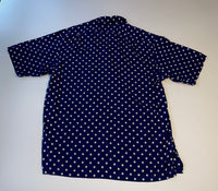 90s RalphLauren Rayon “PolkaDot” Shirt L
