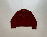 70s Levi’s Corduroy Trucker Jacket 42 Wine