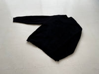 60s Vintage CAMPUS Mohair Cardigan M Black