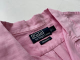 90s Vintage RalphLauren CALDWELL OpenCollar Shirt L LightPink