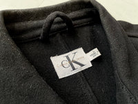 90s CalvinKlein Wool Choir Jacket L Black