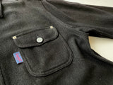 90s CalvinKlein Wool Choir Jacket L Black