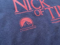 90s Vintage NICK OF TIME T-shirt XL Navy