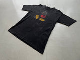 90s Vintage SuperFaded MickeyMouse T-shirt XL Black