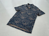 90s Vintage Polo RalphLauren “Indigo Paisley”Polo Shirt L