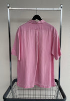 90s Vintage RalphLauren CALDWELL OpenCollar Shirt L LightPink