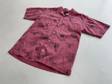 90s RalphLauren “Fishing” Shirt SalmonPink XL