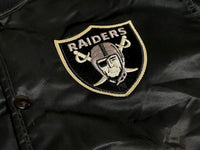 90s vintage RAIDERS STARTER varsity jacket M