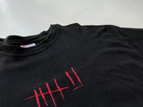 90s Vintage Se7en seven deadly sins T-shirt XL Black