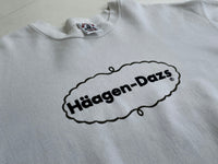90s Vintage Haagen Dazs Team Sweater White XL