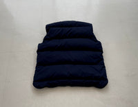 80s EddieBauer Puffer Vest L DeepNavy