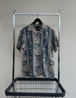 90s Vintage Polo RalphLauren ANDY CAMP “Striped Paisley” Shirt M