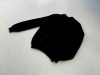 70s Vintage ArnoldPalmer Alpaca Cardigan M Black