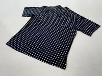 90s Vintage RalphLauren 100%Silk PolkaDot Shirt M