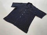 90s Vintage RalphLauren 100%Silk PolkaDot Shirt M