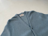 60s ArnoldPalmer Alpaca Cardigan M LightBlue