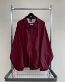 90s ATHLETIC Works Coach Jacket 3XL Burgundy