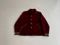 50s Vintage Varsity jacket Burgundy