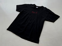 90s Vintage Se7en T-shirt XL Black