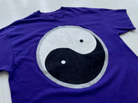 90s Yingyang T-shirt L Purple